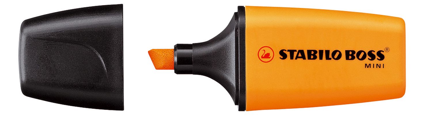 Textmarker - BOSS MINI - Einzelstift - orange