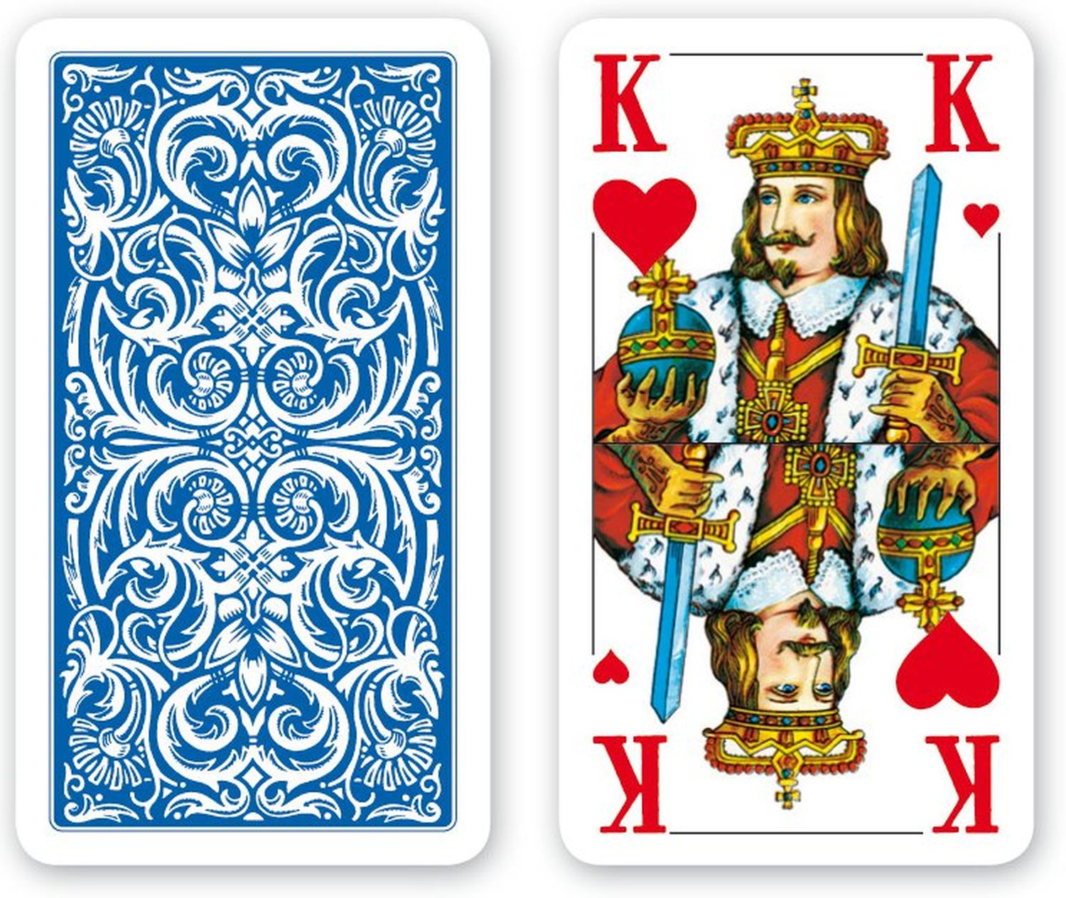 Spielkarten Senioren-Skat (französisches Bild) Spielkarten Senioren-Skat (französisches Bild)