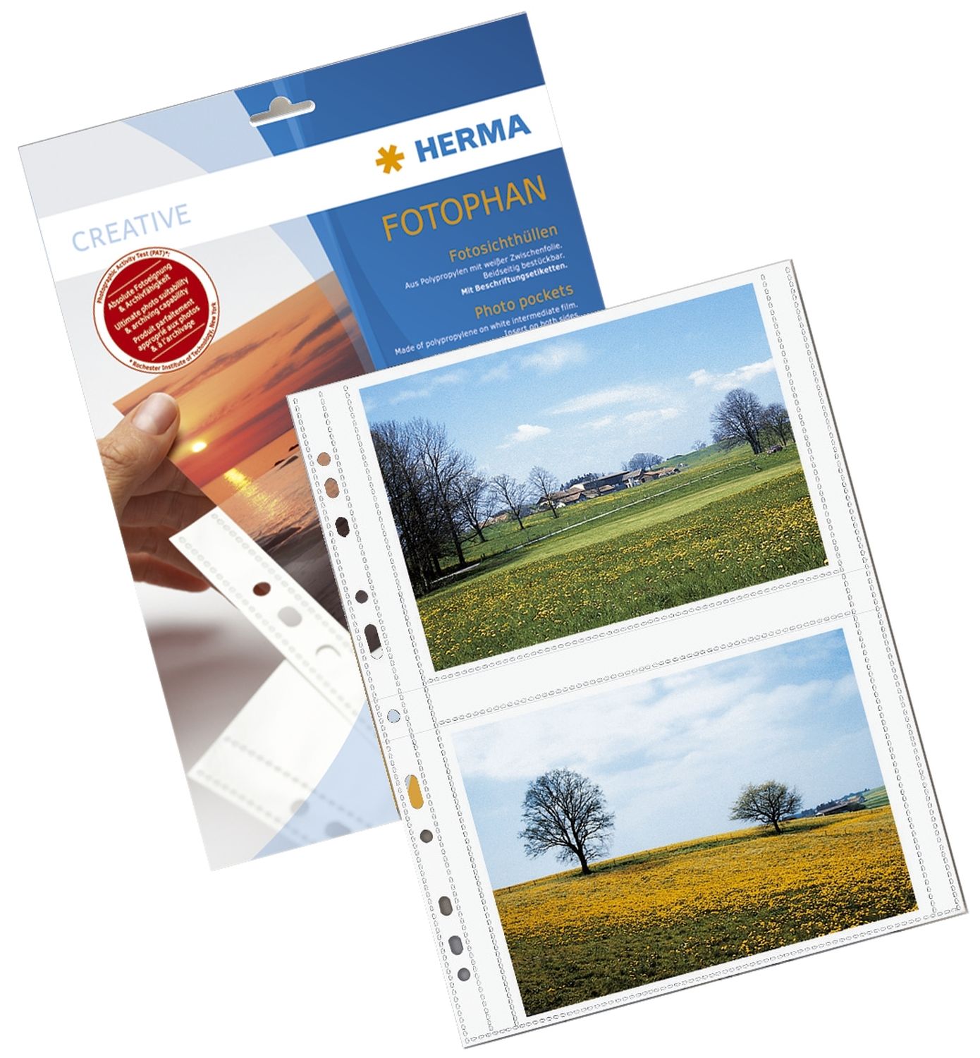 7587 Fotophan 130 x 180 mm quer weiß 10 Hüllen 7587 Fotophan 130 x 180 mm quer weiß 10 Hüllen