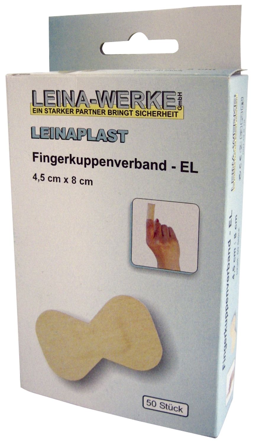 Fingerkuppenverband Leina-Werke 72202, 50 Stück, lose, 4,5 cm x 8 cm, elastisch Fingerkuppenverband Leina-Werke 72202, 50 Stück, lose, 4,5 cm x 8 cm, elastisch