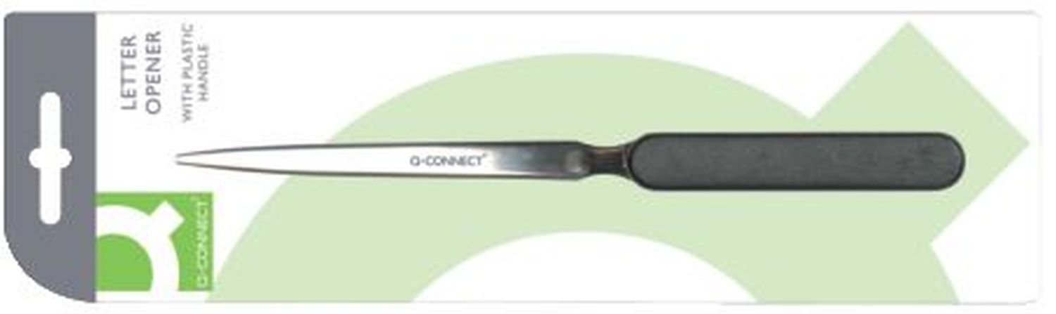 Brieföffner Q-Connect KF03983, 19 cm, Kunststoffgriff Brieföffner Q-Connect KF03983, 19 cm, Kunststoffgriff