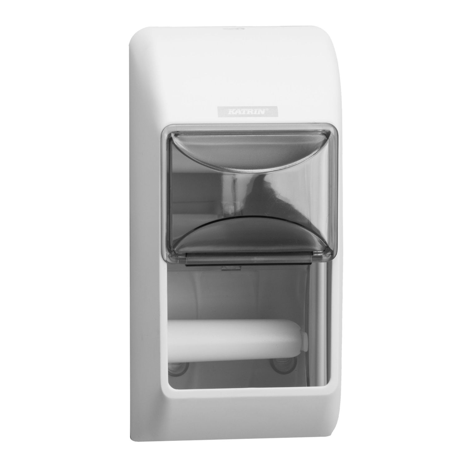 Toilettenpapierspender - weiß, für 2 Rollen Toilettenpapierspender - weiß, für 2 Rollen