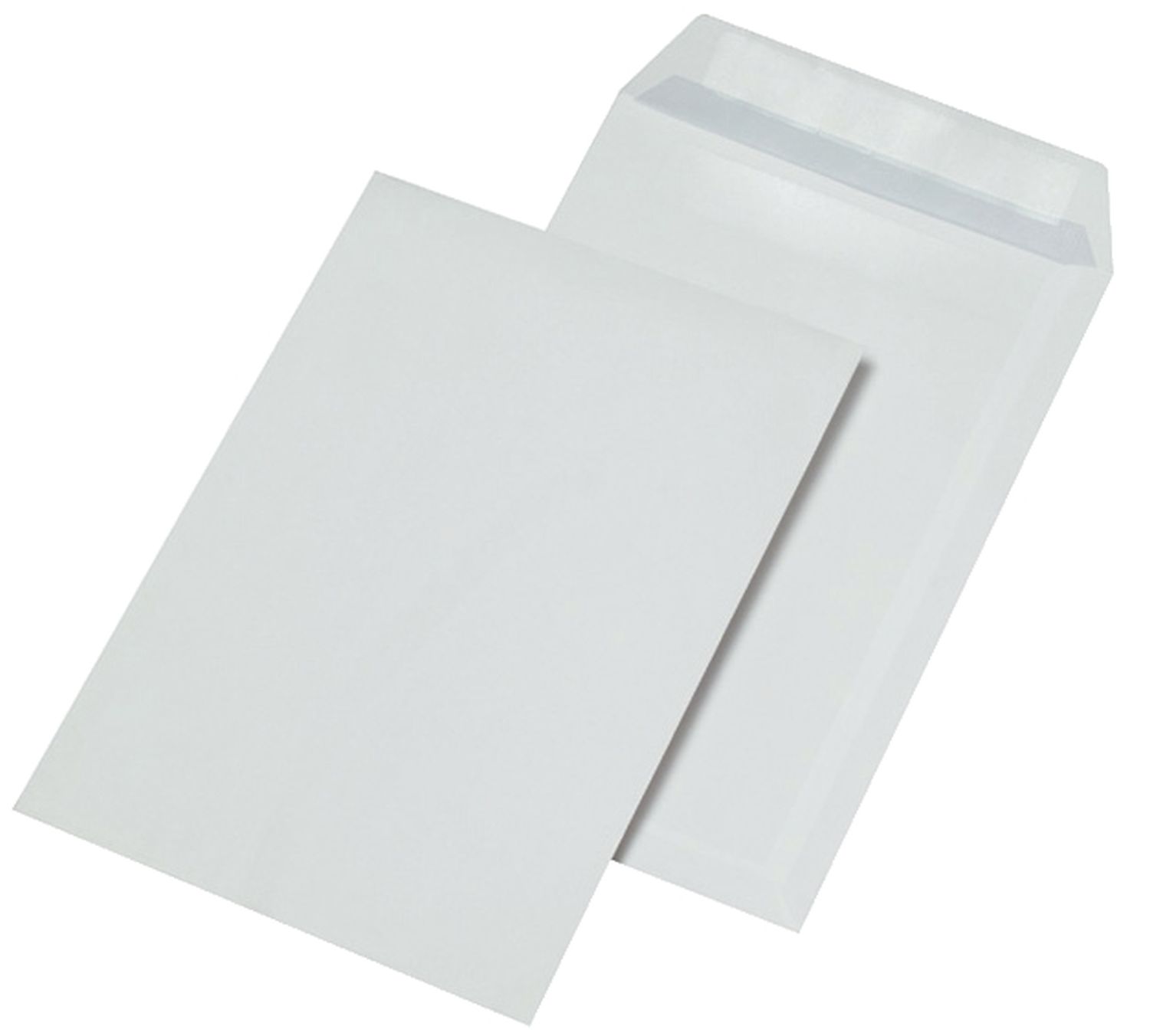 Versandtaschen MAILmedia® 30005496, C4 , ohne Fenster, selbstklebend, 100 g/qm, weiß, 250 Stück