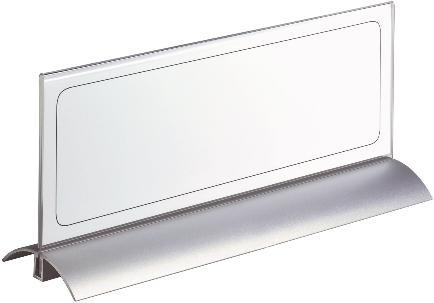 Tischnamensschild DESK PRESENTER DE LUXE, Einsteckschilder 105?x?297?mm, transparent Tischnamensschild DESK PRESENTER DE LUXE, Einsteckschilder 105?x?297?mm, transparent