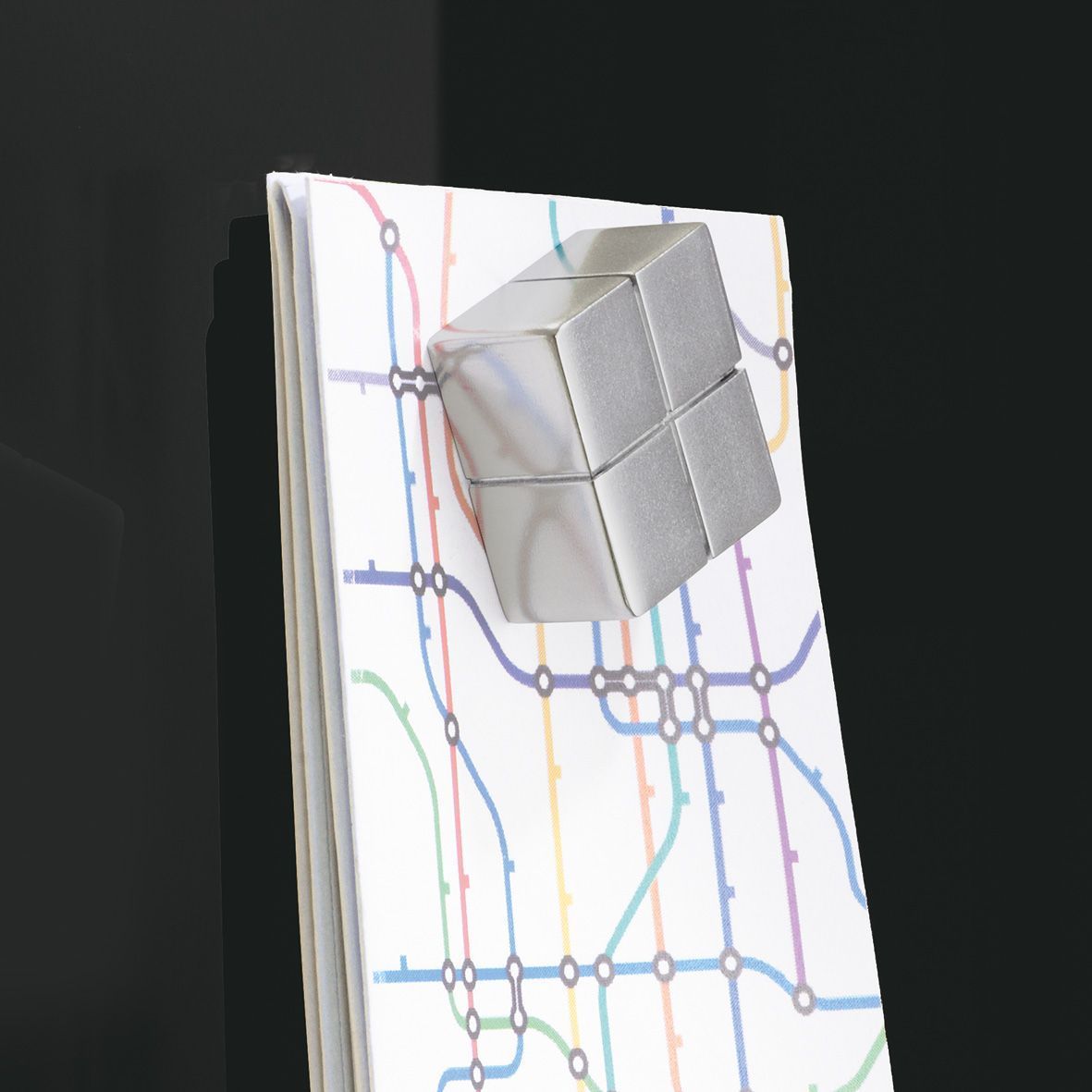 Glas-Magnetboard Artverum - schwarz, 60 x 40 cm Glas-Magnetboard Artverum - schwarz, 60 x 40 cm