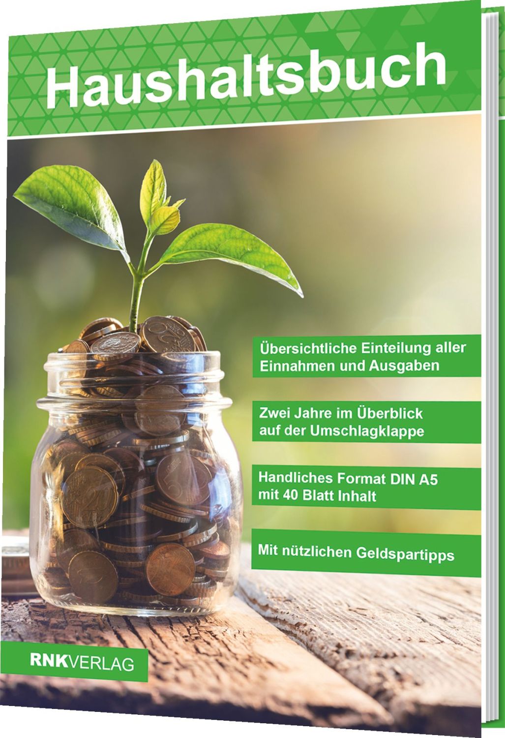 Haushaltsbuch - 40 Seiten, A5 Haushaltsbuch - 40 Seiten, A5