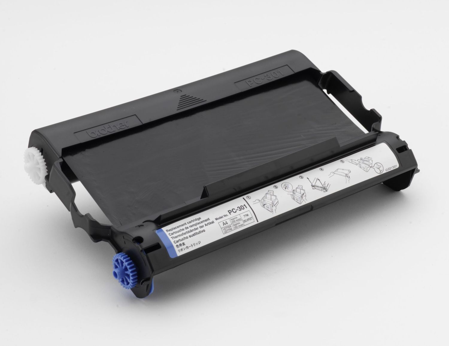 Original Brother Thermo-Transfer-Rolle +Kassette (PC-301) Original Brother Thermo-Transfer-Rolle +Kassette (PC-301)