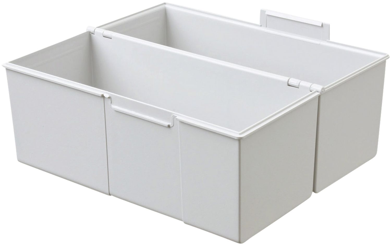 Karteibox DIN A6 quer - für 400 Karten mit Stahlscharnier, lichtgrau Karteibox DIN A6 quer - für 400 Karten mit Stahlscharnier, lichtgrau