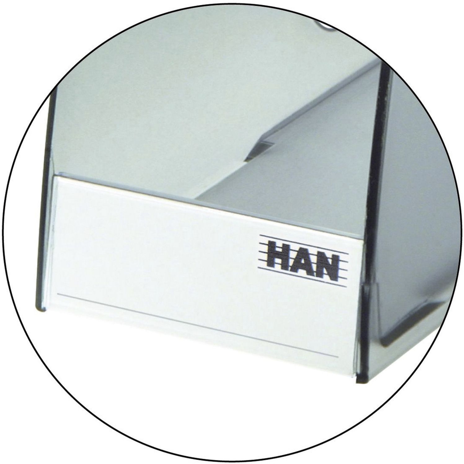 Stehsammler TWIN - DIN A4/C4, standfest, modern, transluzent-grau Stehsammler TWIN - DIN A4/C4, standfest, modern, transluzent-grau