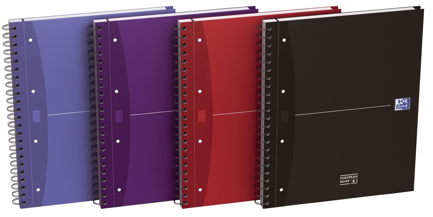 Office European Book - A4+, 7mm liniert, 120 Blatt, sortiert Office European Book - A4+, 7mm liniert, 120 Blatt, sortiert