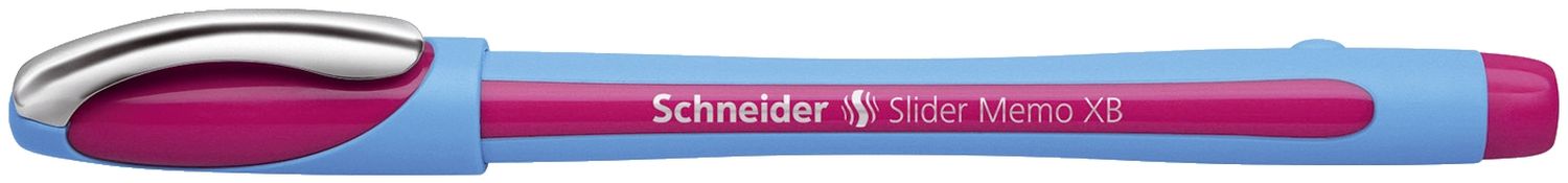 Kugelschreiber Slider Memo XB - 0,7 mm, pink Kugelschreiber Slider Memo XB - 0,7 mm, pink