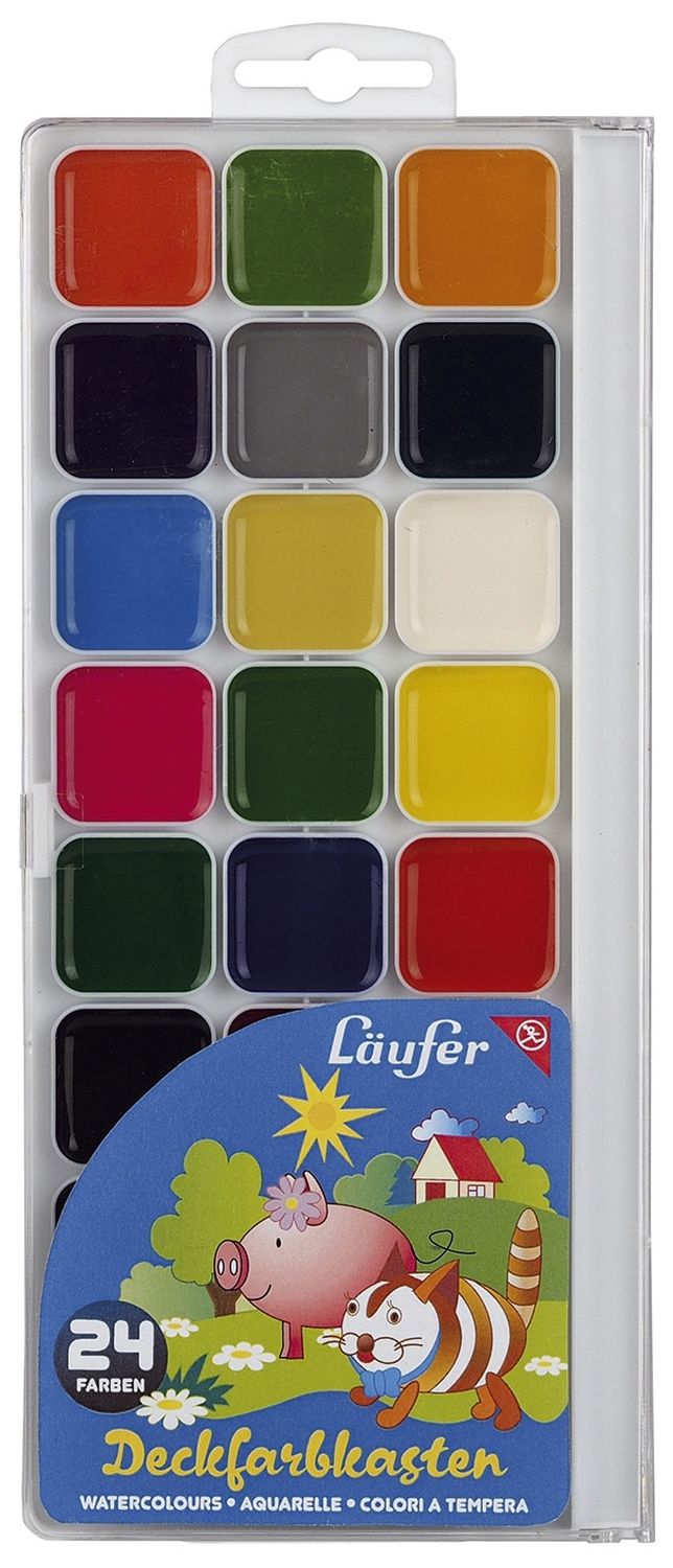 Farbkasten - 24 Farben sortiert Farbkasten - 24 Farben sortiert