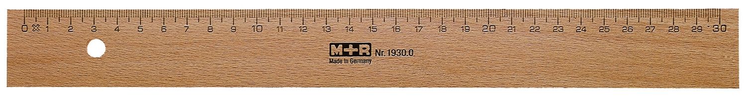 Holzlineal - 40 cm Holzlineal - 40 cm