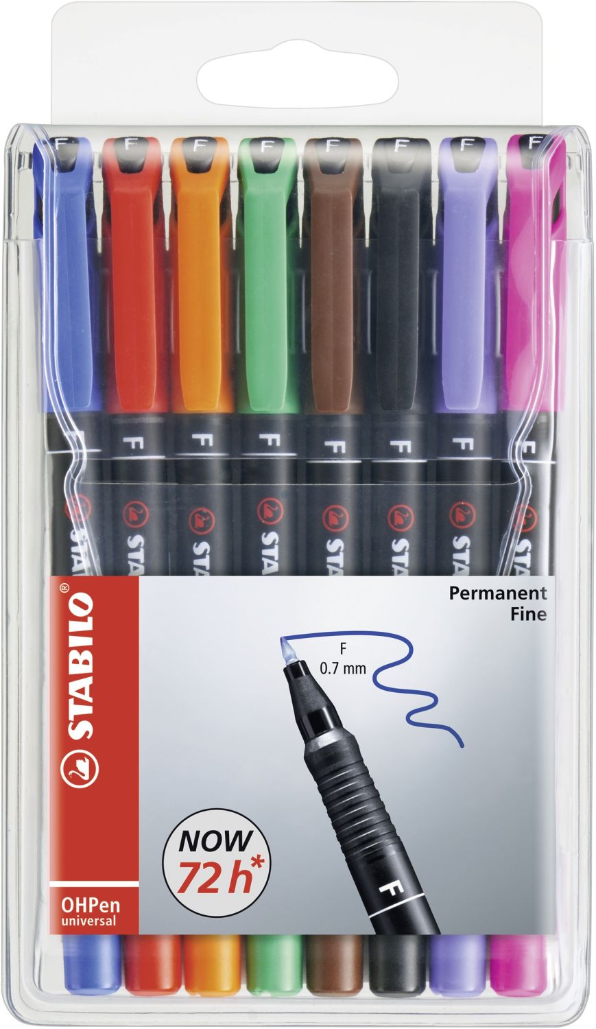 Folienstift - OHPen universal - permanent fein - 8er Pack - mit 8 verschiedenen Farben Folienstift - OHPen universal - permanent fein - 8er Pack - mit 8 verschiedenen Farben