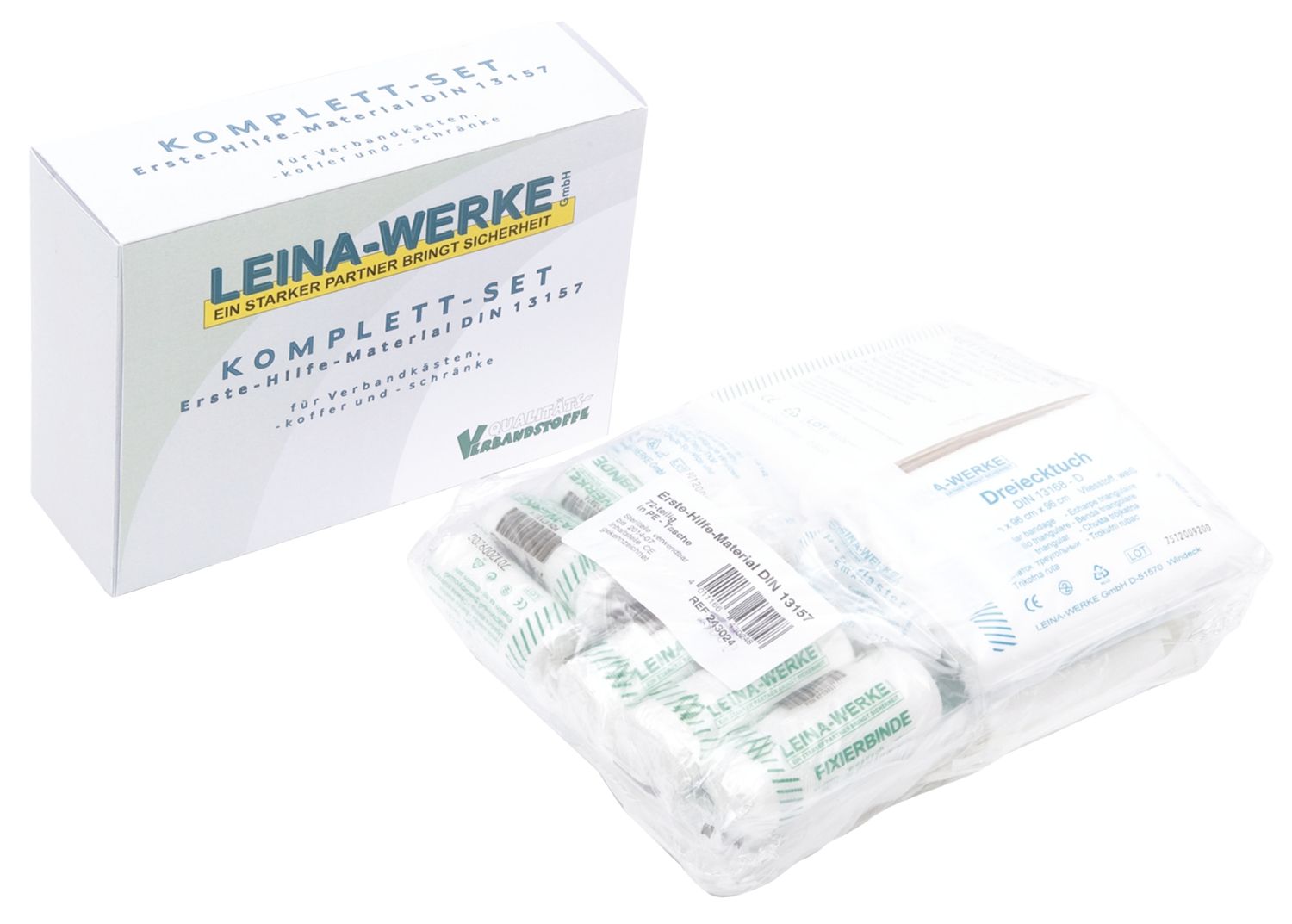 Ersatzfüllung nach DIN 13157 Erste-Hilfe-Set Leina-Werke 24001, 65-teilig