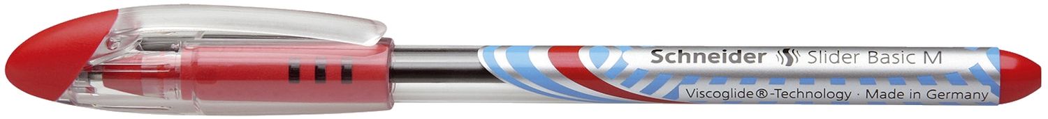 Kugelschreiber Slider Basic - M, rot Kugelschreiber Slider Basic - M, rot