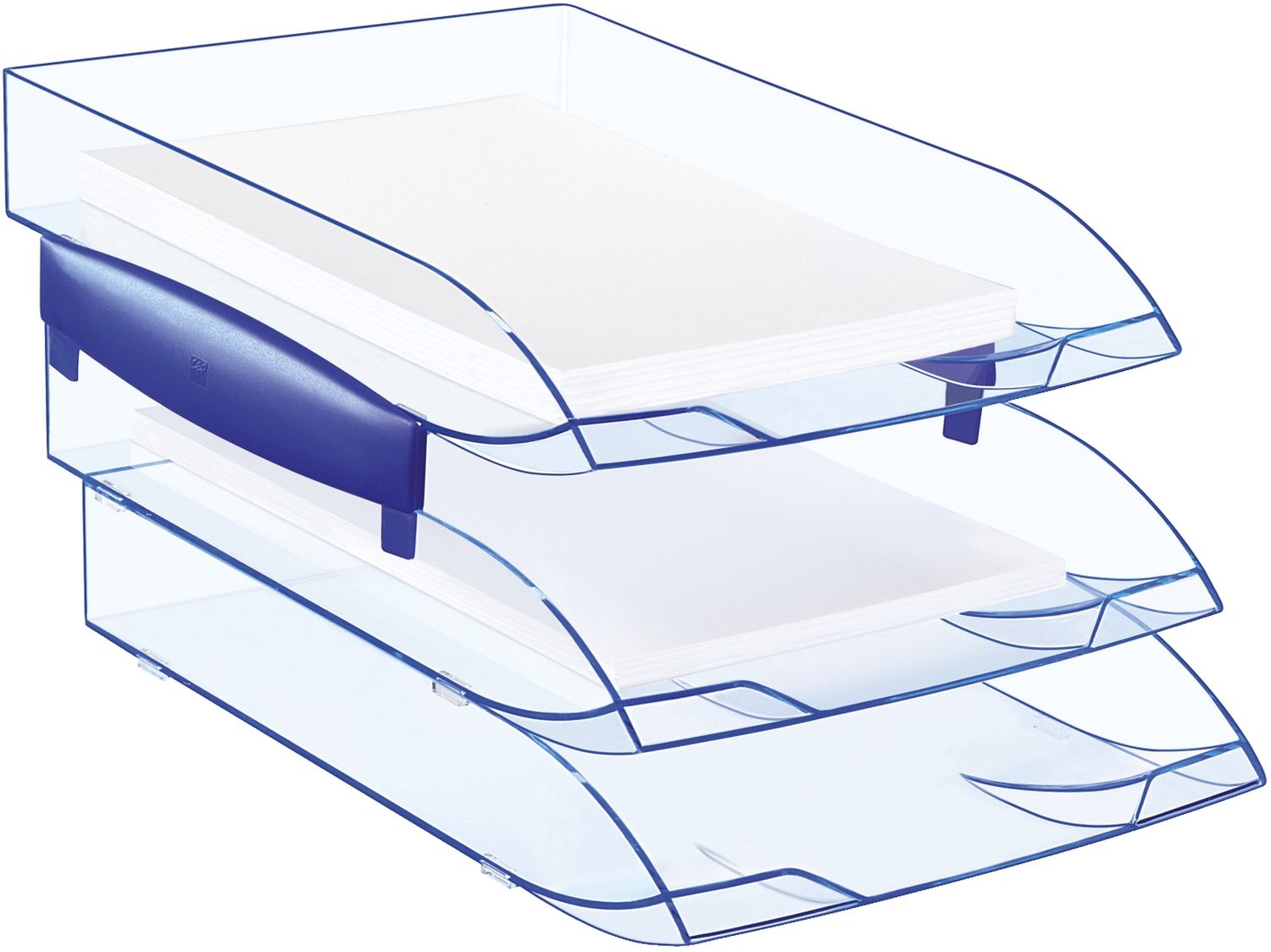 Briefablage Cep Ice Blue 1014720741, A4/C4, blau-transparent Briefablage Cep Ice Blue 1014720741, A4/C4, blau-transparent