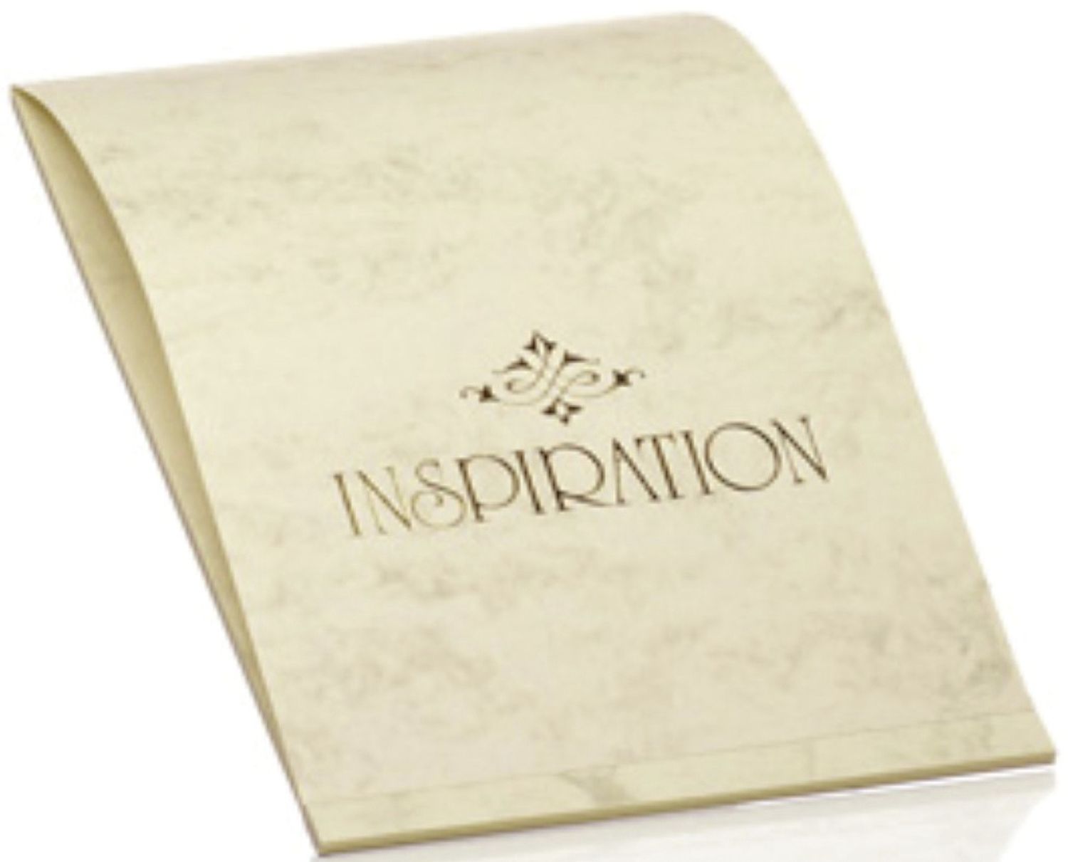 Briefblock Inspiration - A4, 40 Blatt, chamois marmora Briefblock Inspiration - A4, 40 Blatt, chamois marmora