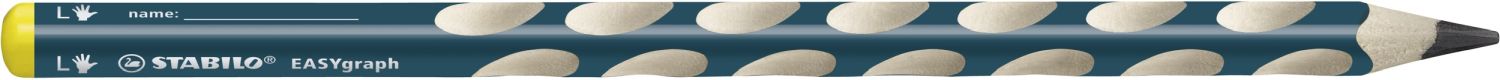 Ergonomischer Dreikant-Bleistift für Linkshänder - EASYgraph in petrol - Einzelstift - Härtegrad HB Ergonomischer Dreikant-Bleistift für Linkshänder - EASYgraph in petrol - Einzelstift - Härtegrad HB