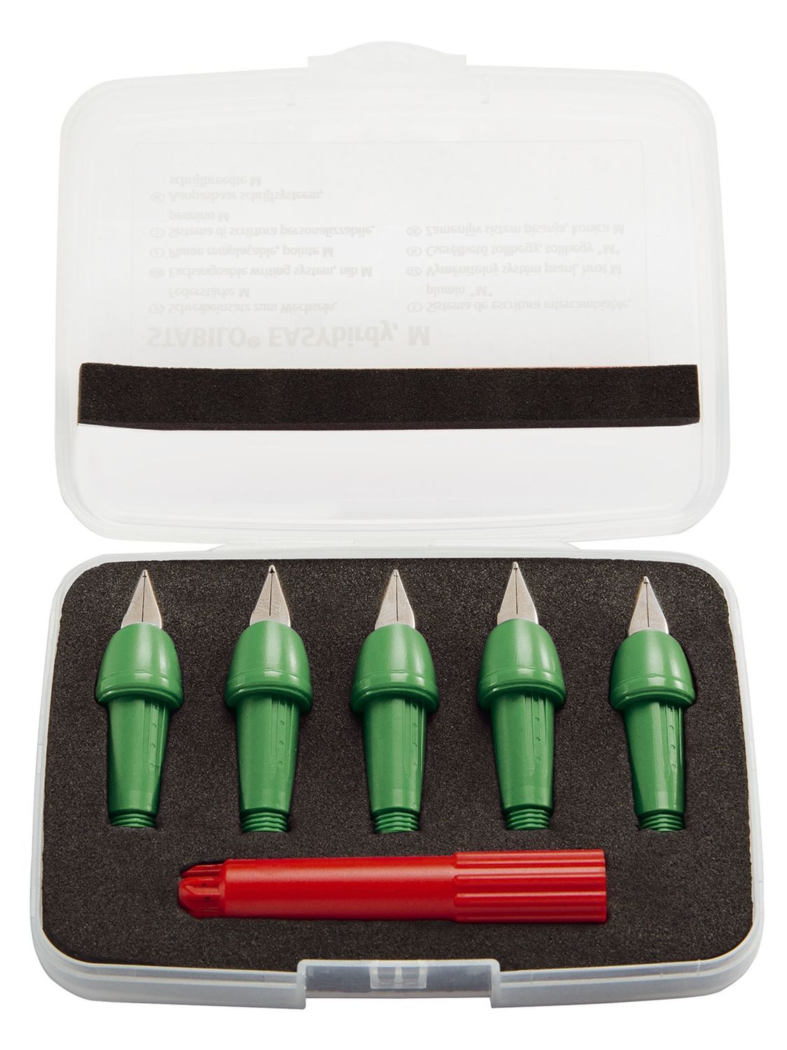 Schreibeinsatz EASYbirdy® - Feder M, 5 Stück, grasgrün Schreibeinsatz EASYbirdy® - Feder M, 5 Stück, grasgrün