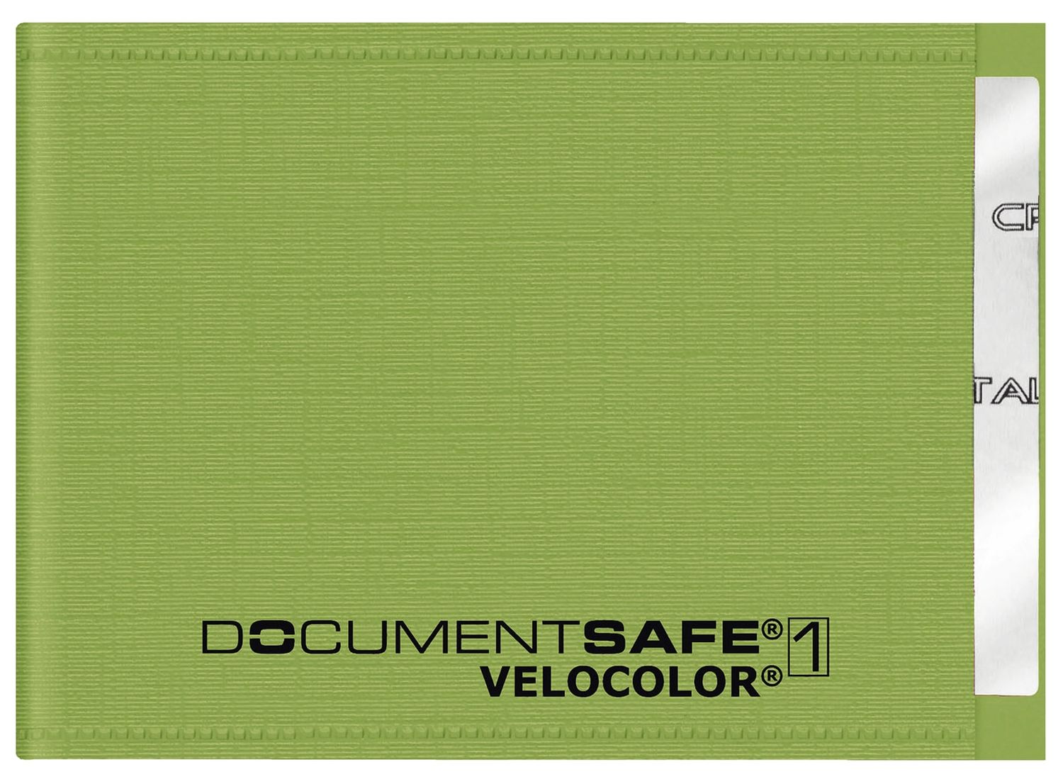 Ausweishülle Document Safe® VELOCOLOR® - 90 x 63 mm, PP, grün Ausweishülle Document Safe® VELOCOLOR® - 90 x 63 mm, PP, grün