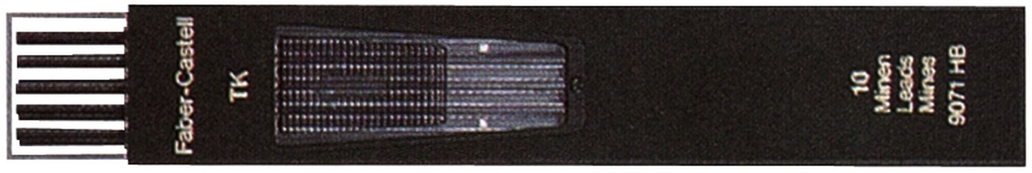 Fallmine TK® für Fallminenstift - 2 mm, HB, tiefschwarz Fallmine TK® für Fallminenstift - 2 mm, HB, tiefschwarz