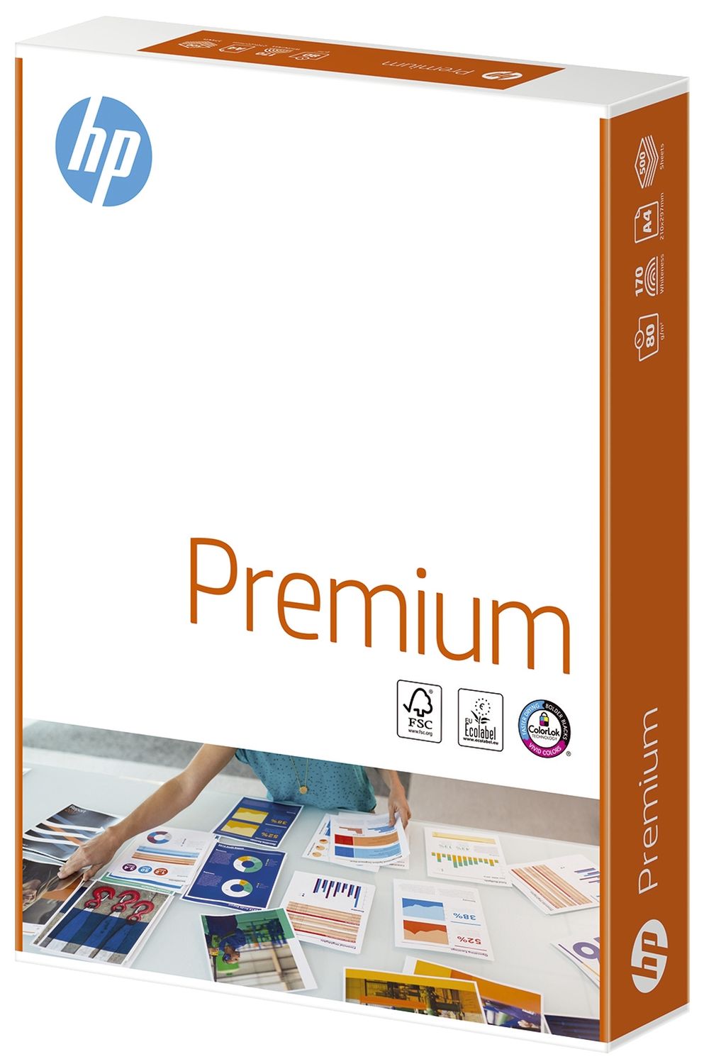 Kopierpapier Premium Paper CHP 850, DIN A4, 80 g/qm, weiß, 500 Blatt