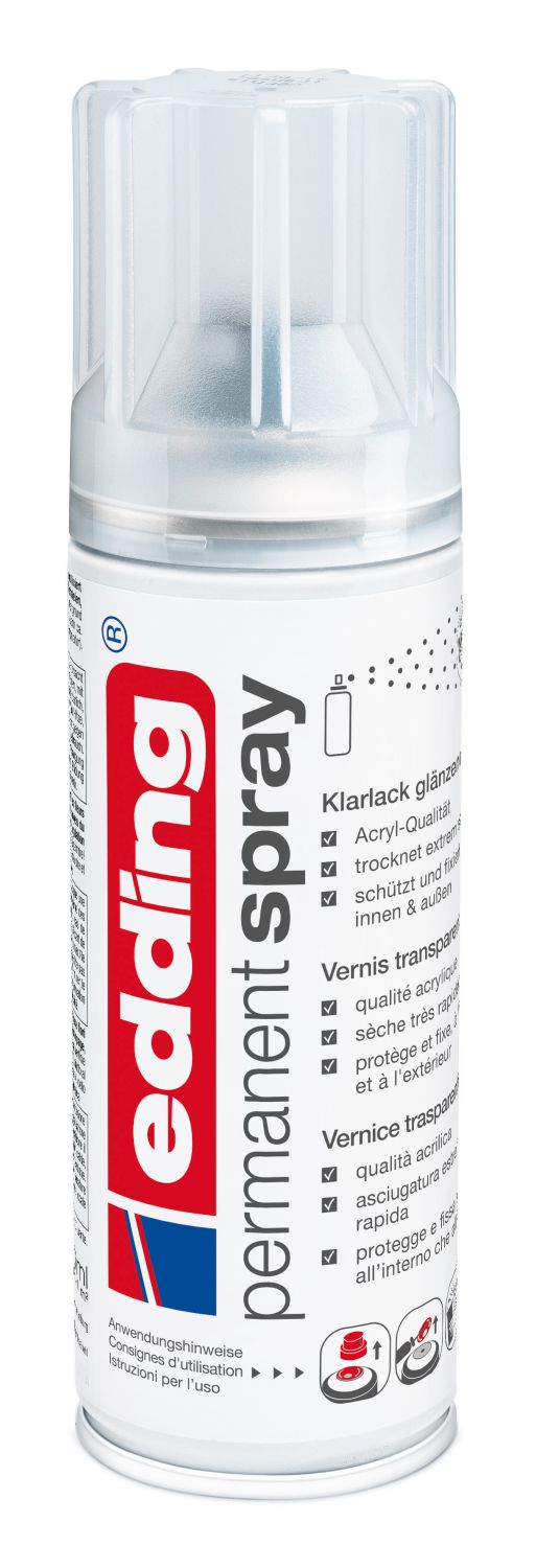 5200 Permanent Spray - Klarlack glänzend, 200ml