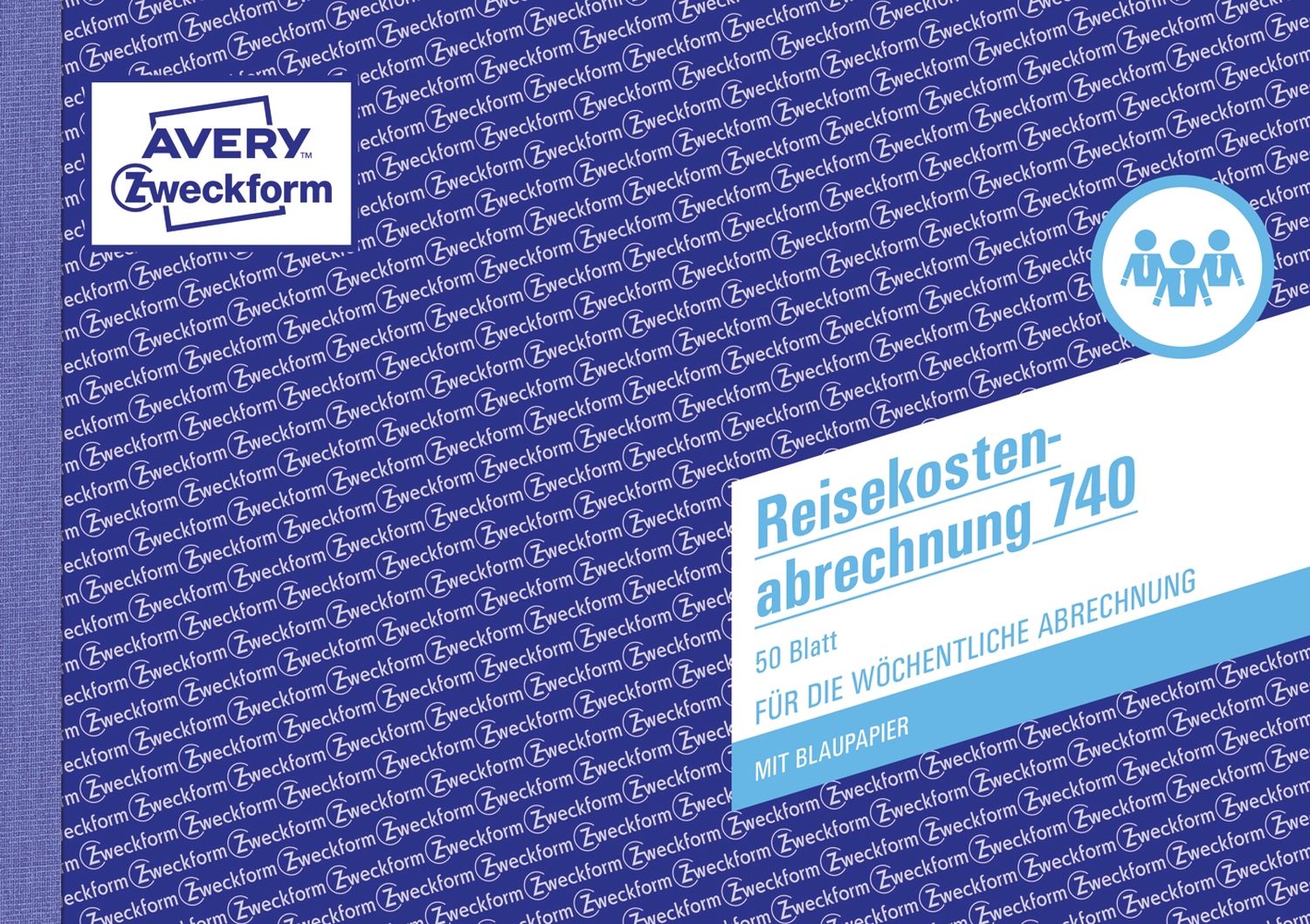 740 Reisekostenabrechnung, DIN A5, für wöchentliche Abrechnung, 50 Blatt, weiß 740 Reisekostenabrechnung, DIN A5, für wöchentliche Abrechnung, 50 Blatt, weiß