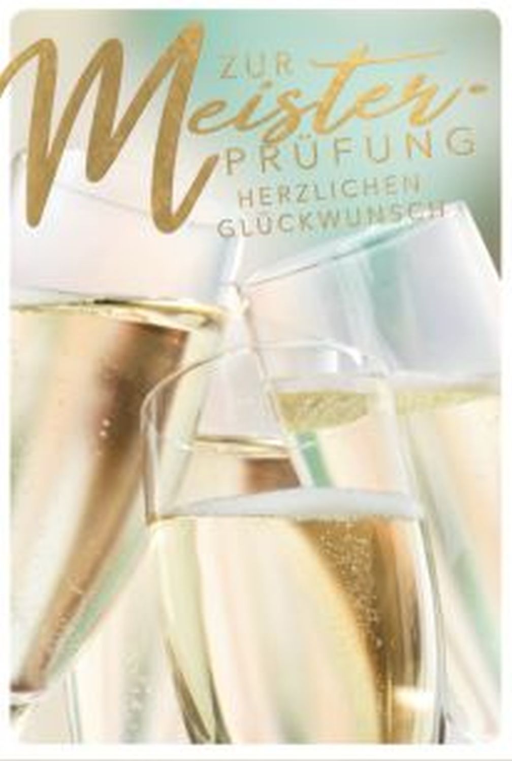 Glückwunschkarte zur Meisterprüfung inkl. Umschlag 448696