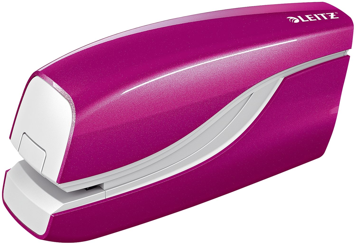 5566 Elektrisches Heftgerät WOW - 10 Blatt, pink metallic 5566 Elektrisches Heftgerät WOW - 10 Blatt, pink metallic
