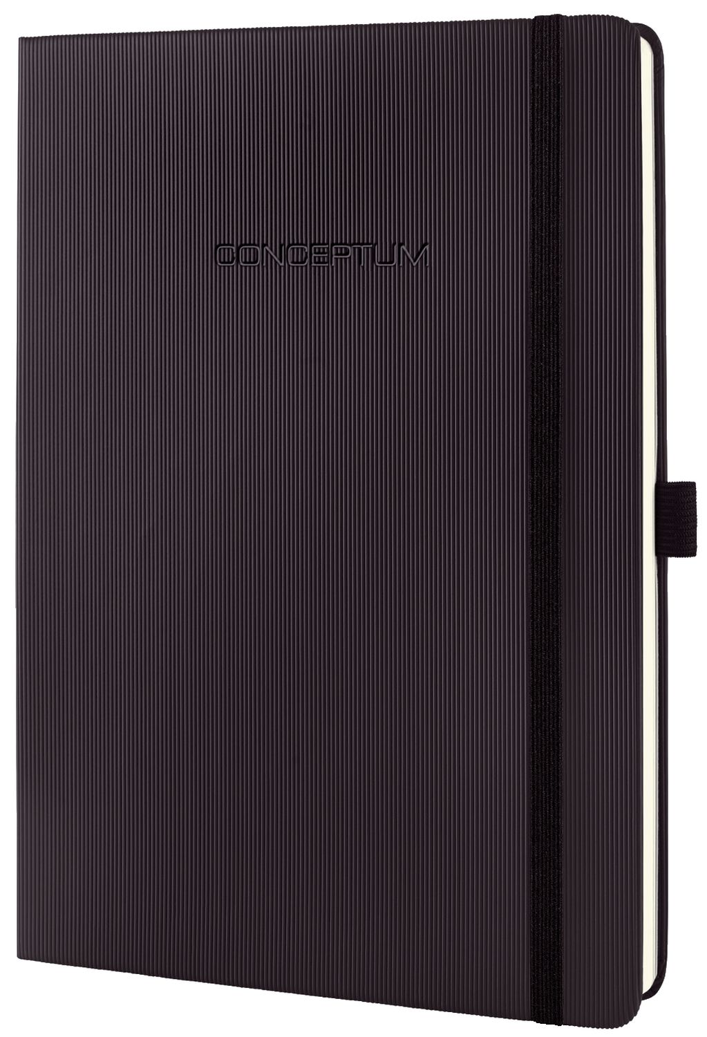 Notizbuch Conceptum - Tablet Format (180x240 mm), Hardcover, liniert, 194 Seite, schwarz Notizbuch Conceptum - Tablet Format (180x240 mm), Hardcover, liniert, 194 Seite, schwarz