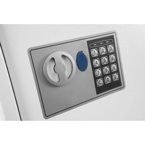 Schlüsselschrank Phönix Gygnus KS0031E, mit 30 Haken, 30,0 x 28,0 x 10,0 cm, mit Elektronikschloss, grau