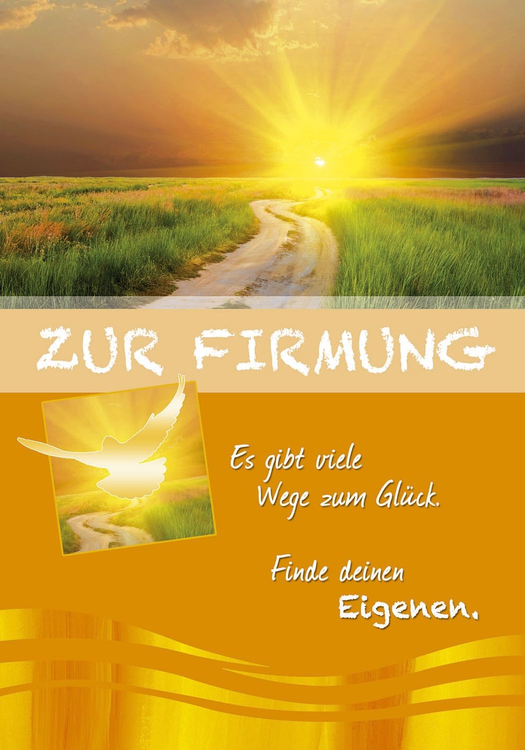 Firmungskarte - inkl. Umschlag Firmungskarte - inkl. Umschlag