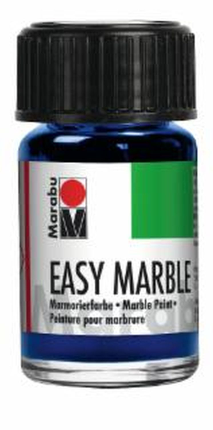 easy marble - Ultramarinblau dunkel 055, 15 ml