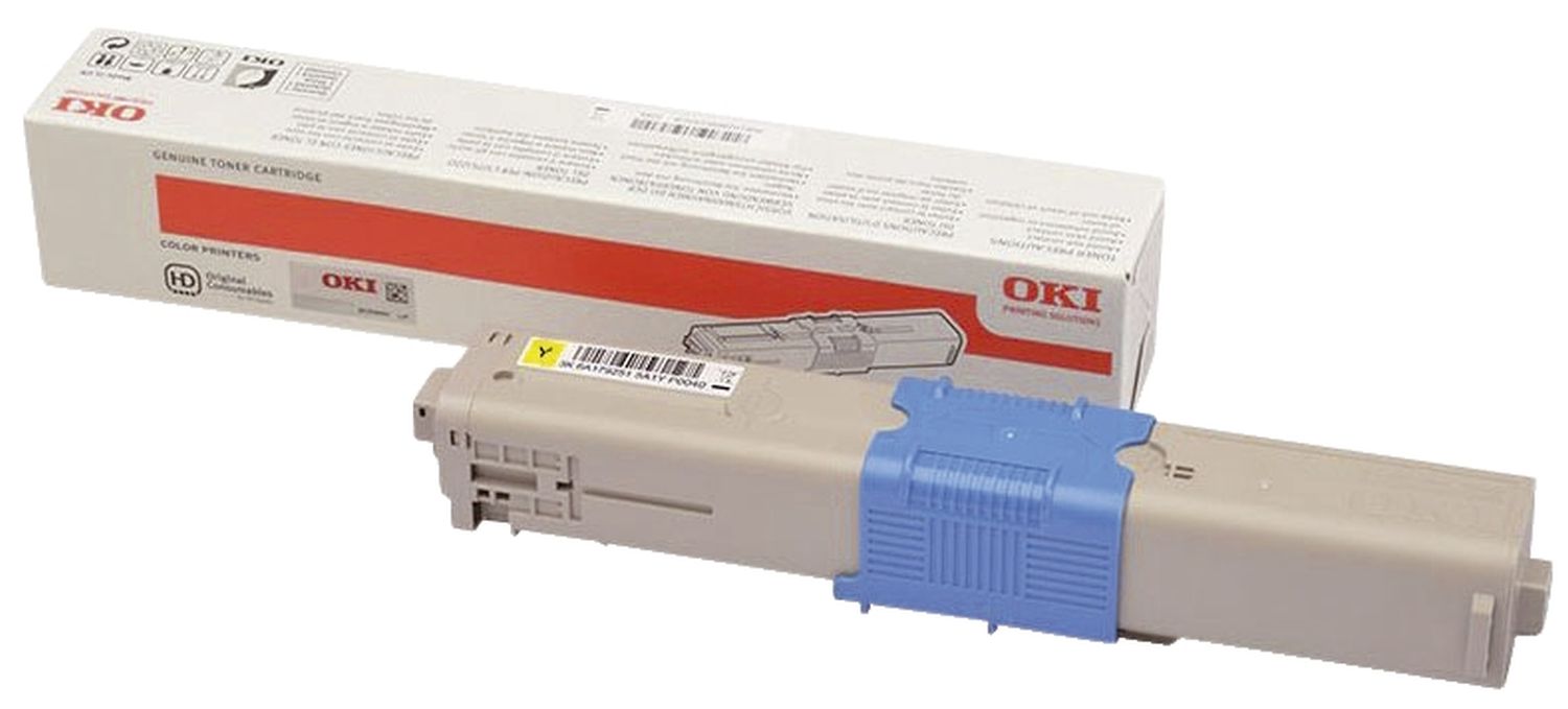 Original OKI Toner-Kit gelb (44973533)