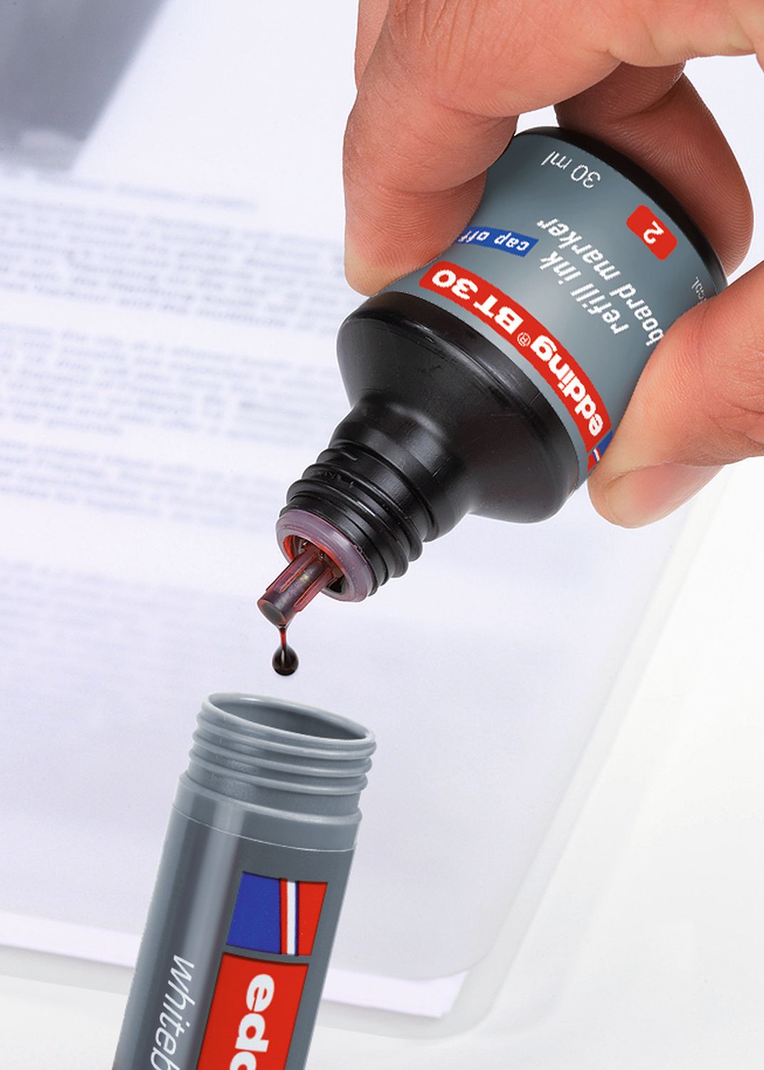 BT 30 Nachfülltusche - für Boardmarker, 30 ml, schwarz BT 30 Nachfülltusche - für Boardmarker, 30 ml, schwarz