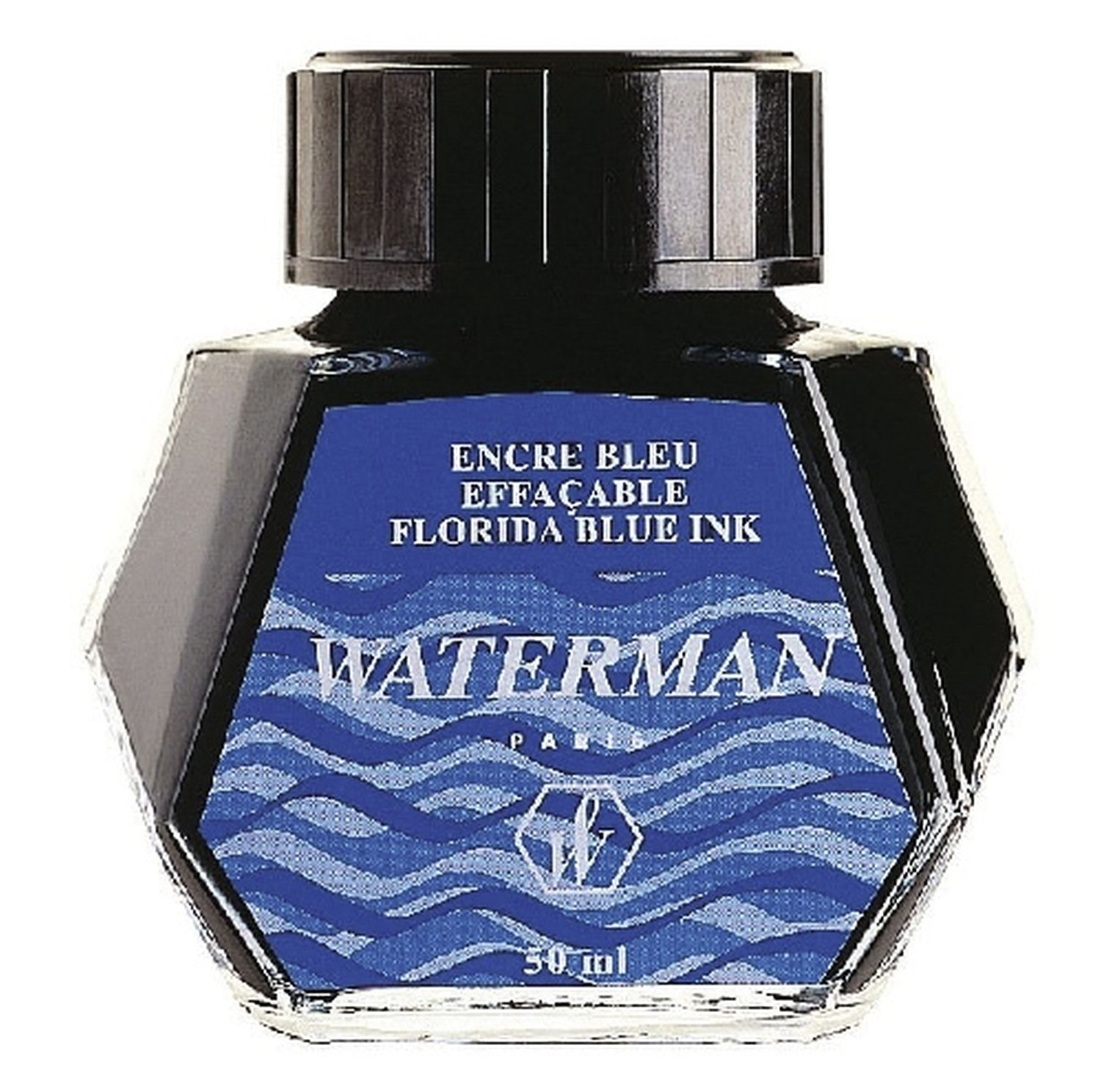 Tinte - 50 ml Glasflacon, floridablau Tinte - 50 ml Glasflacon, floridablau