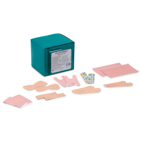 Pflaster Leina-Werke 75002 Pflasterset, lose, elastisch und wasserfest, 120-teilig