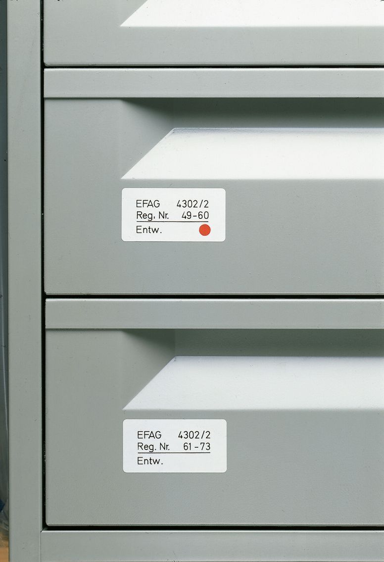 2390 Vielzwecketiketten - weiß, 19x27 mm, matt, 960 Stück