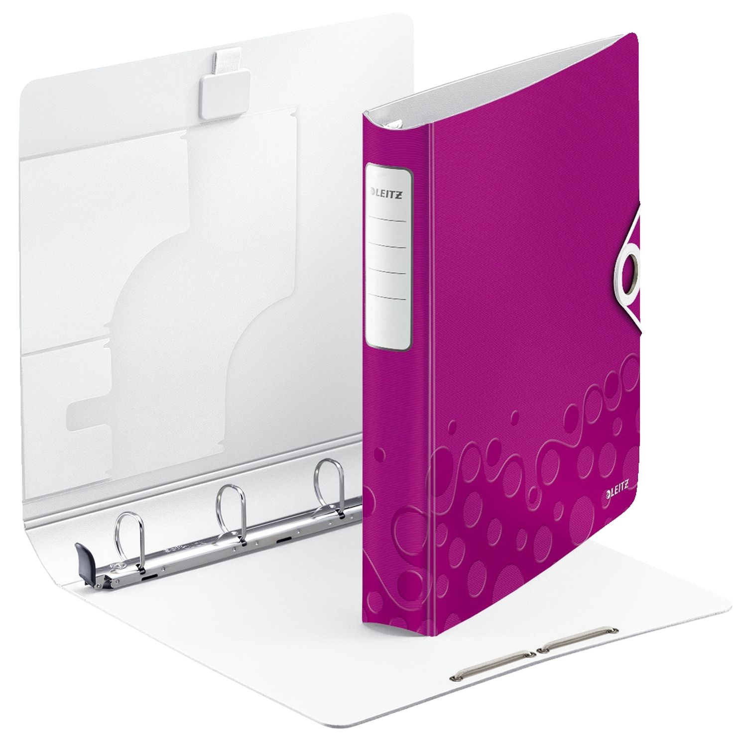 4240 Ringbuch Active WOW - A4, Polyfoam, 4 Ringe, 30 mm, pink 4240 Ringbuch Active WOW - A4, Polyfoam, 4 Ringe, 30 mm, pink