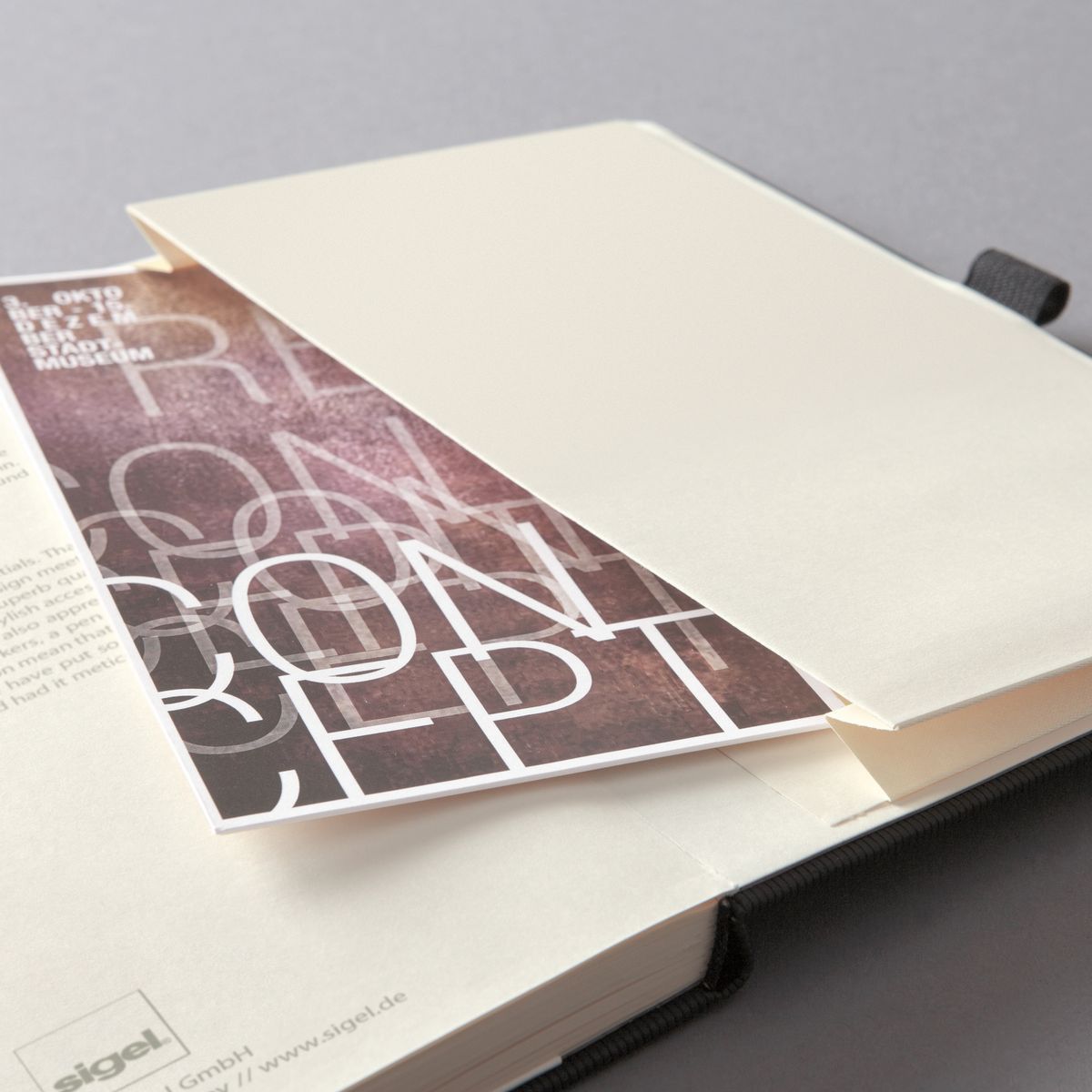 Notizbuch Conceptum - ca. A4, liniert, 194 Seiten, schwarz, Hardcover Notizbuch Conceptum - ca. A4, liniert, 194 Seiten, schwarz, Hardcover