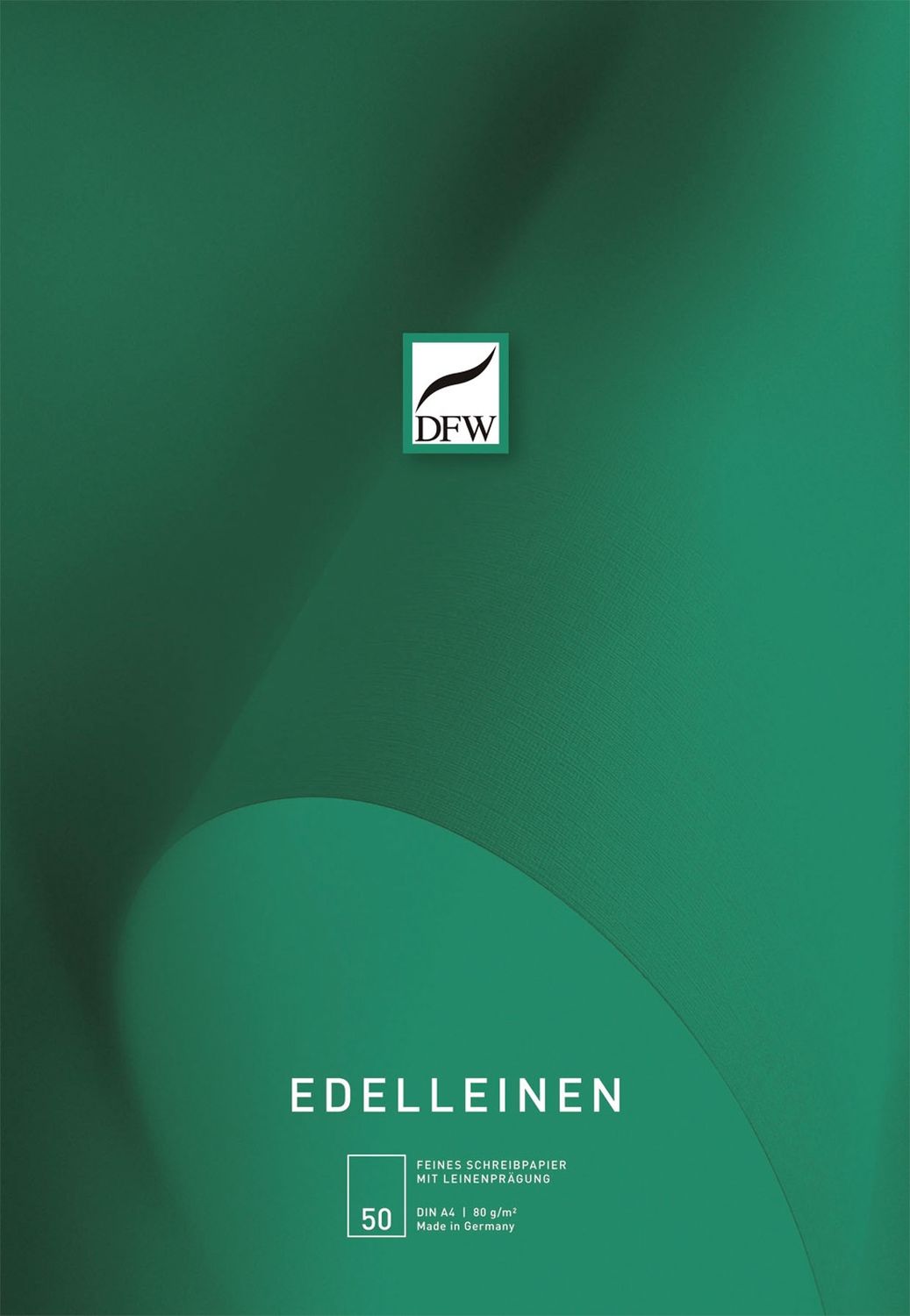 Briefblock Edelleinen - A4, unliniert, 80 g/qm, 50 Blatt Briefblock Edelleinen - A4, unliniert, 80 g/qm, 50 Blatt
