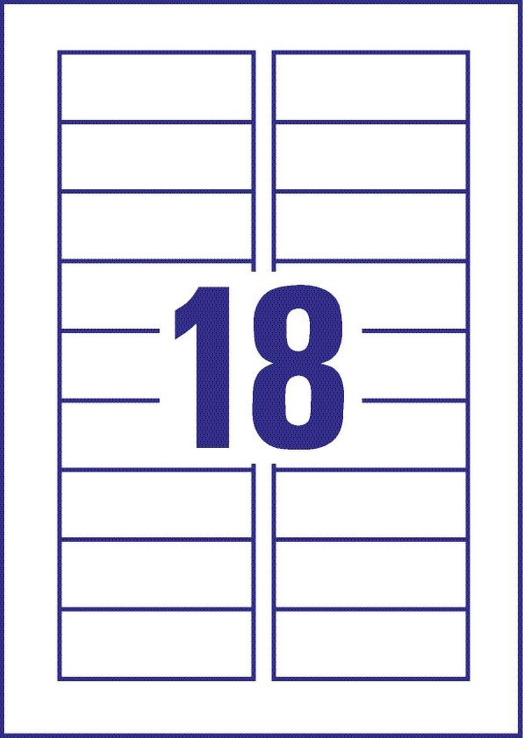 J8871-5 Magnet-Schilder, 78 x 28 mm, spezialbeschichtet, 5 Blatt/90 Etiketten, weiß J8871-5 Magnet-Schilder, 78 x 28 mm, spezialbeschichtet, 5 Blatt/90 Etiketten, weiß