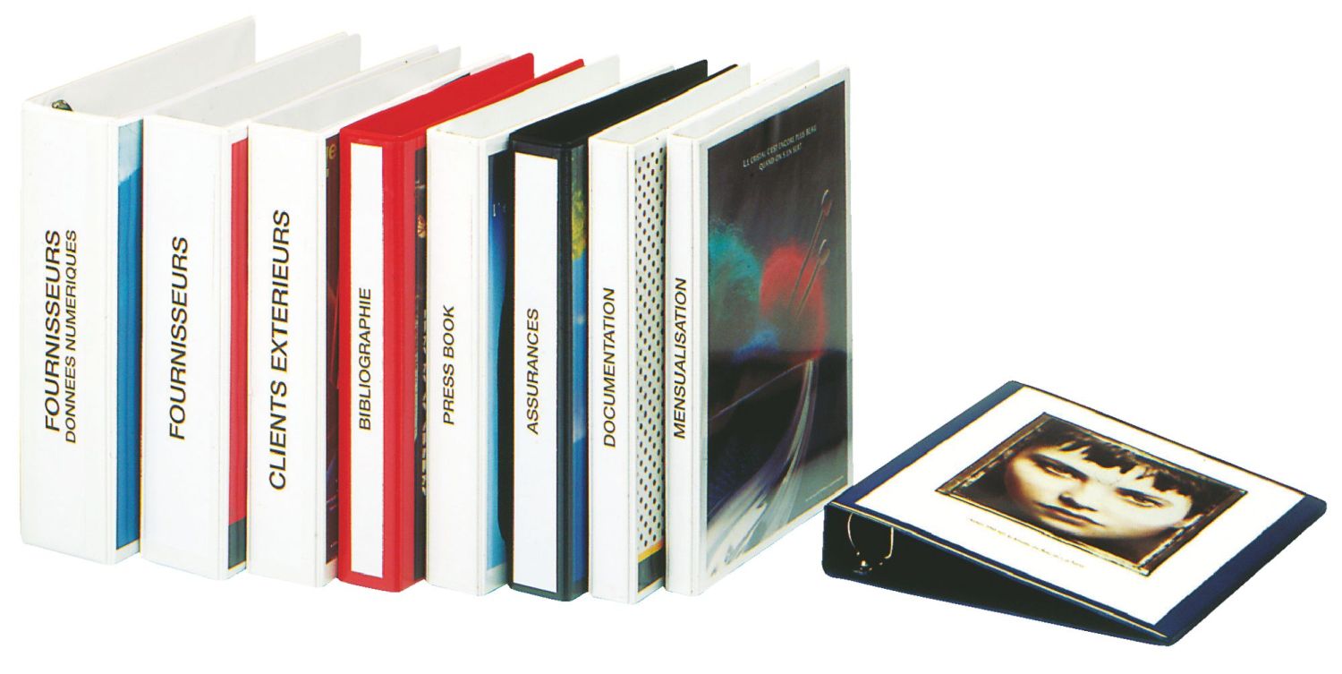 Ringbuch Präsentation, mit Taschen, A4, PP, 4 Ringe, 60 mm, weiß Ringbuch Präsentation, mit Taschen, A4, PP, 4 Ringe, 60 mm, weiß