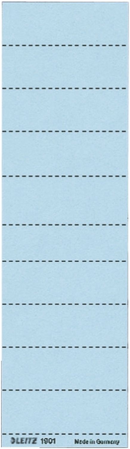 Beschriftungsschilder Leitz 1901-00-35, Handbeschriftung, Karton, 100 Stück, blau Beschriftungsschilder Leitz 1901-00-35, Handbeschriftung, Karton, 100 Stück, blau