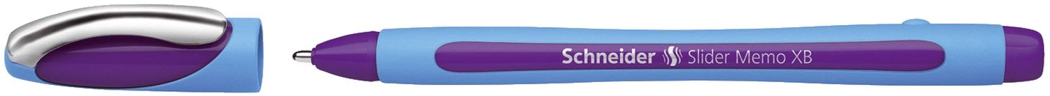 Kugelschreiber Slider Memo XB - 0,7 mm, violett Kugelschreiber Slider Memo XB - 0,7 mm, violett