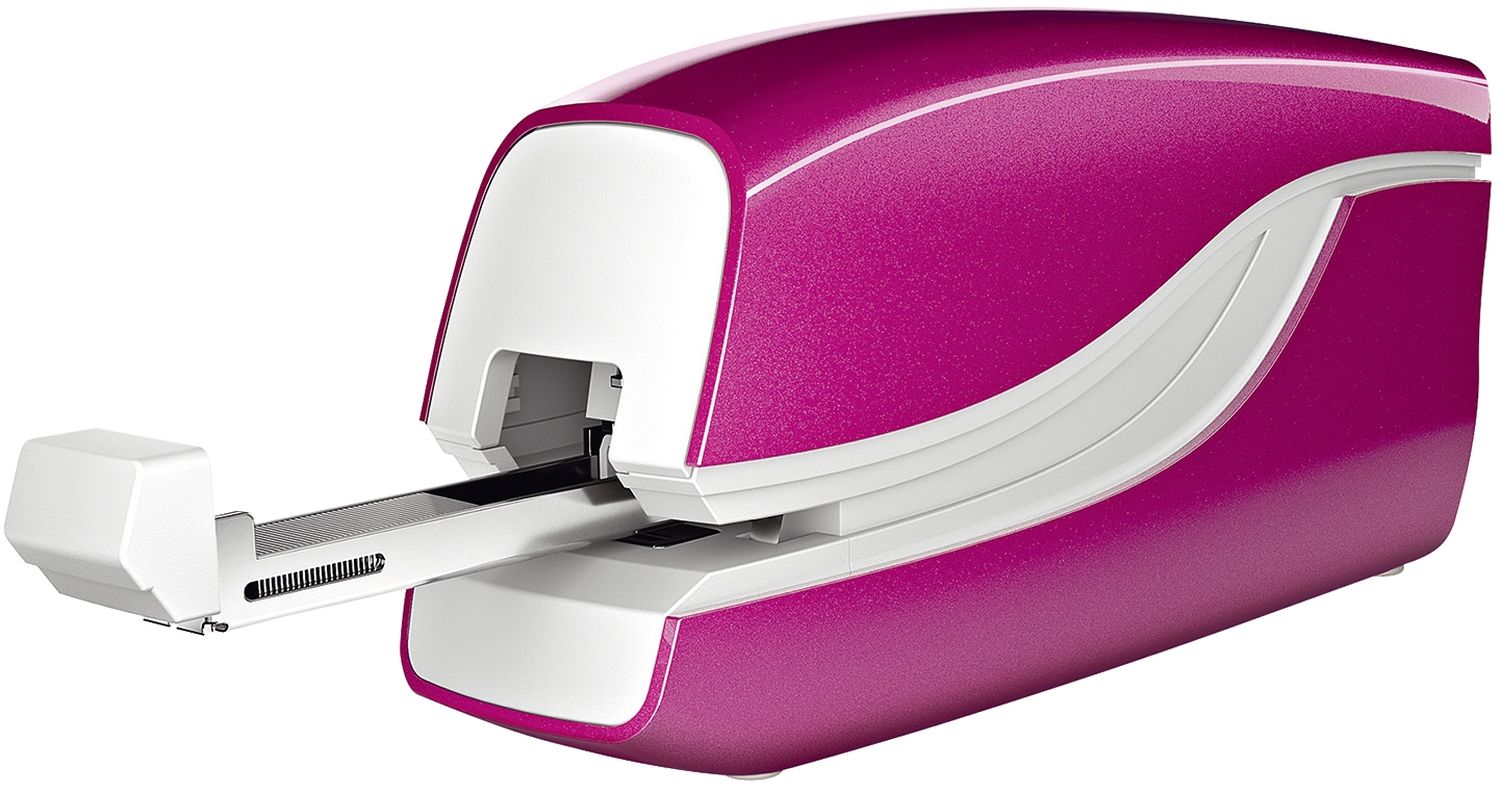 5566 Elektrisches Heftgerät WOW - 10 Blatt, pink metallic 5566 Elektrisches Heftgerät WOW - 10 Blatt, pink metallic