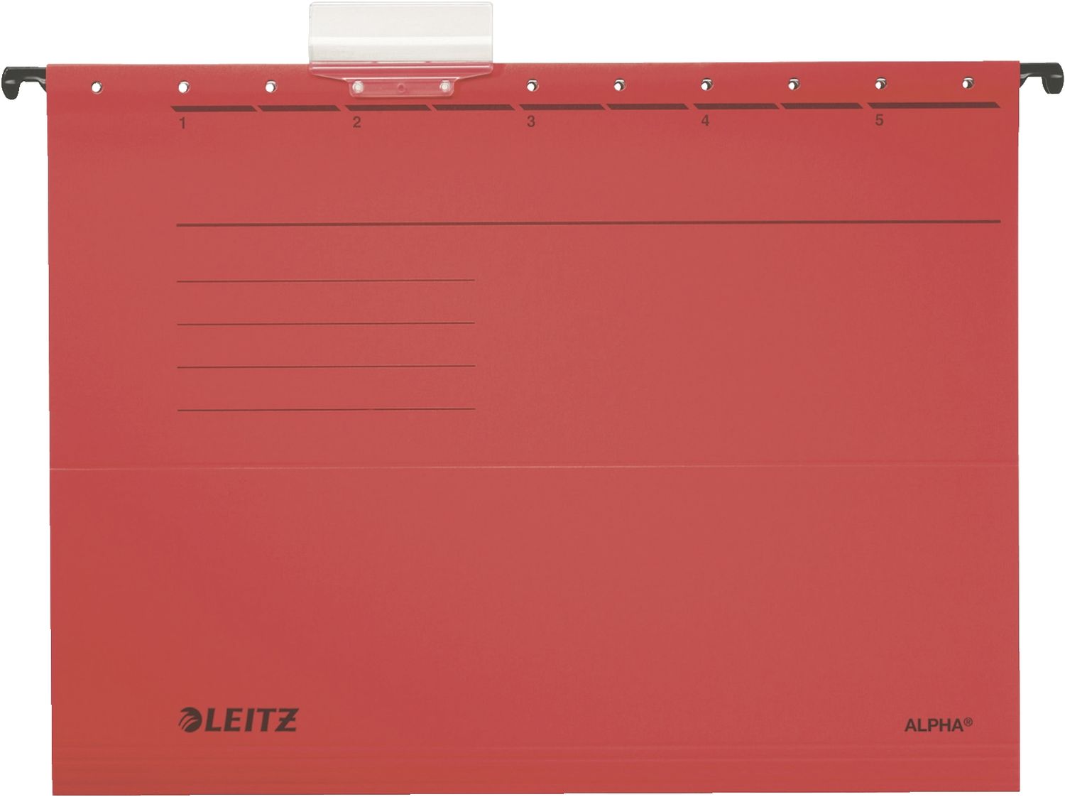 Hängemappe Leitz ALPHA® 1985-00-25, DIN A4, Recyclingkarton 225 g, rot Hängemappe Leitz ALPHA® 1985-00-25, DIN A4, Recyclingkarton 225 g, rot