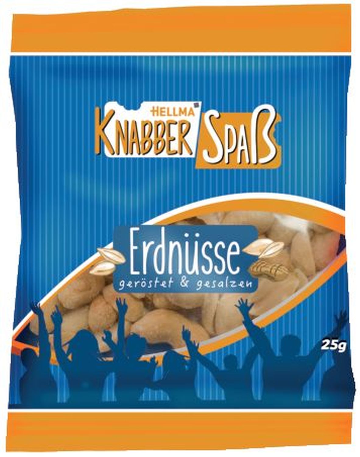 Erdnüsse - ca. 100 Einzelportionen à 25 g